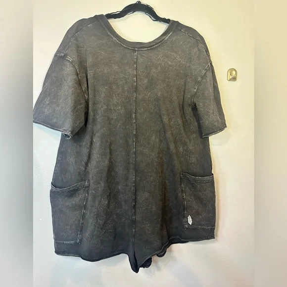 Free People Movement Hot Shot Tee Romper - Picture 3 of 4